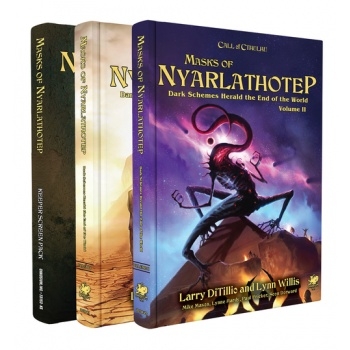 Call of Cthulhu RPG - Masks of Nyarlathotep - Slipcase Set - EN